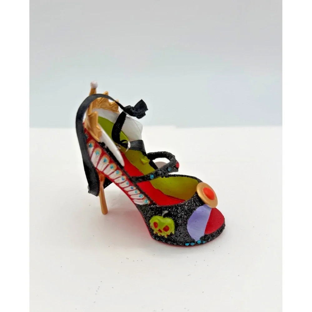 Disney Parks Runway Collection The Evil Queen Snow White Heel Shoe Ornament